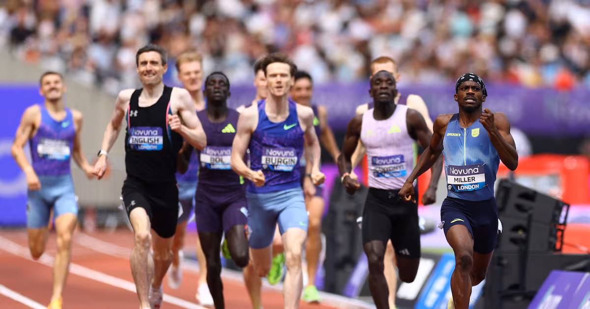 Mark English Achieves Career-Best at Diamond League