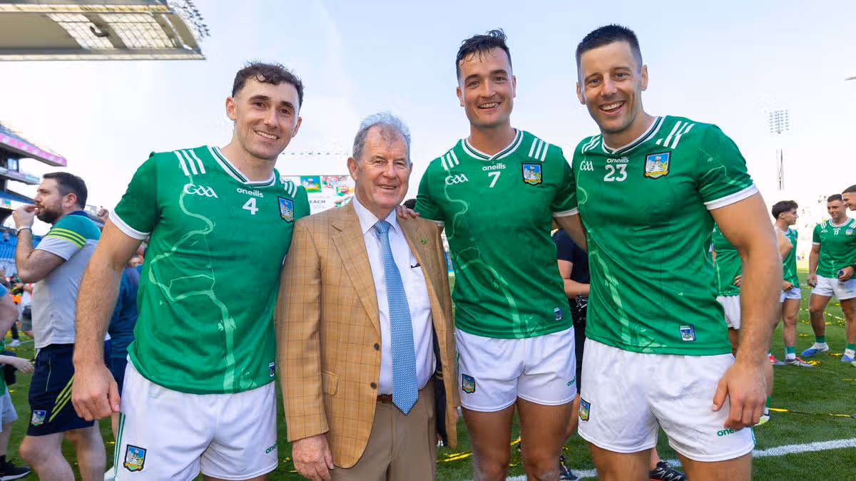 JP McManus Celebrates Limerick's Hurling Victory
