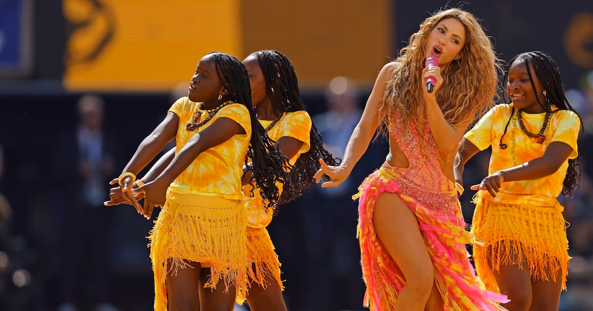 Shakira Returns to World Cup Fashion with Cavalli