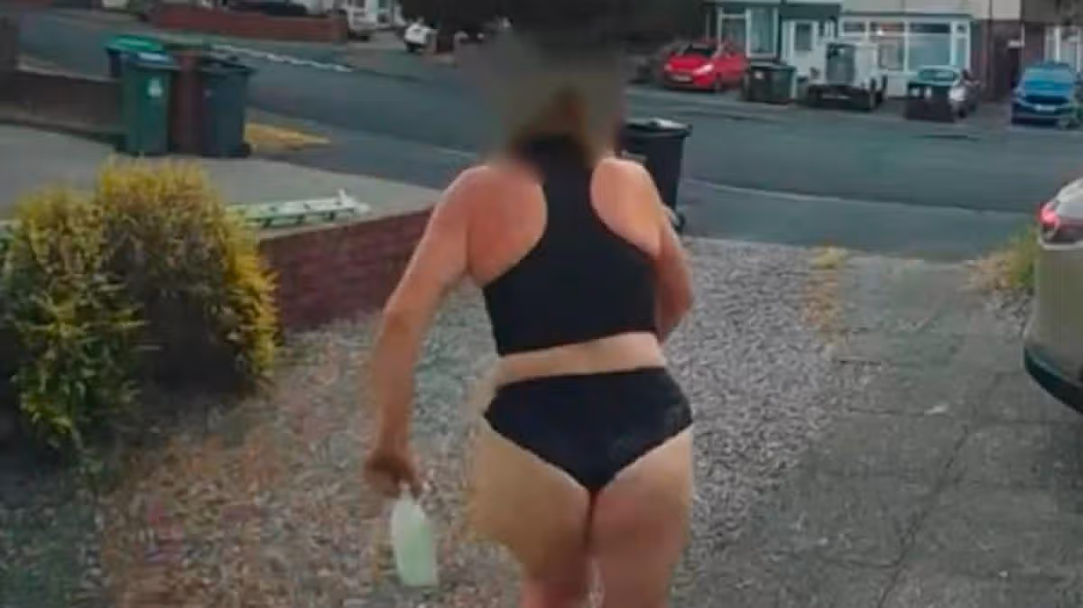 Milk theft caught on camera in Bearwood