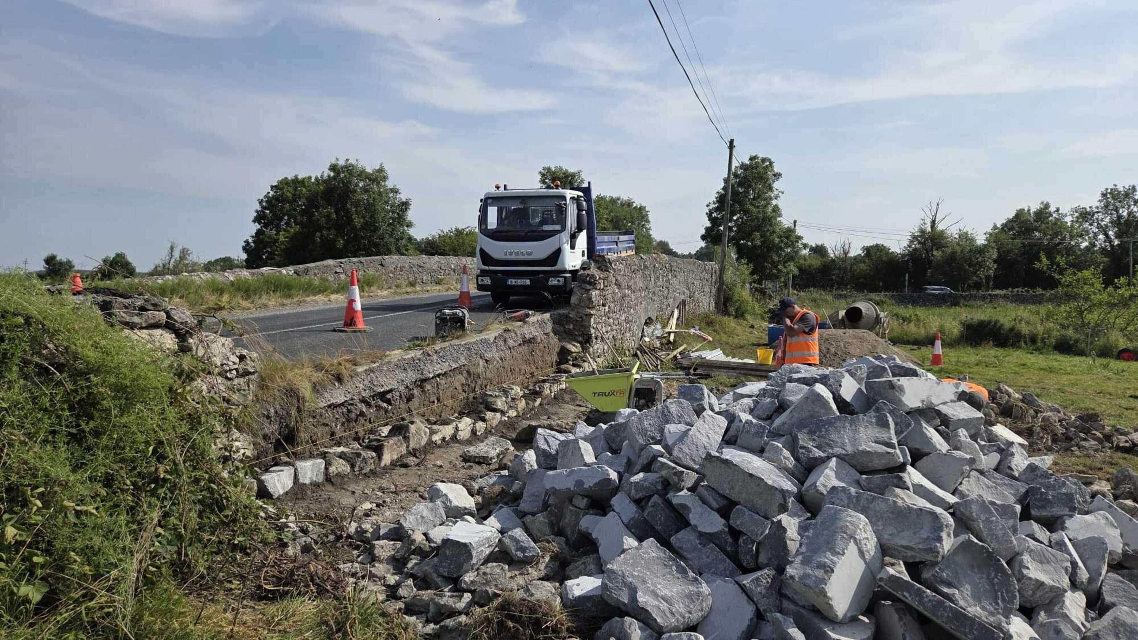 Restoration of Killaclogher Bridge Begins in Galway