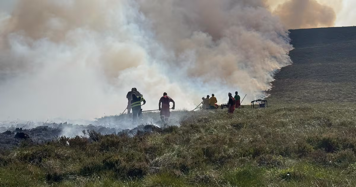 Wildfire response continues in Cairngorms National Park