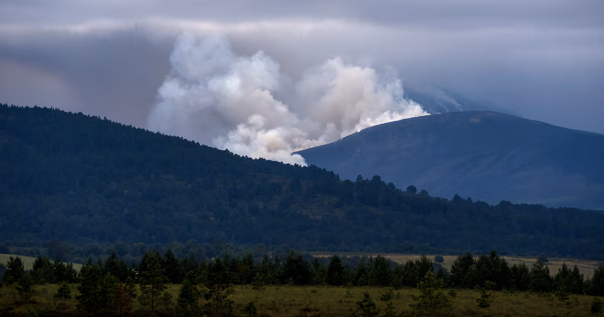 Wildfire warnings in Scotland extended