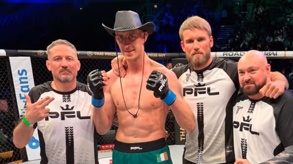 Eoin Sheridan Makes PFL American Debut