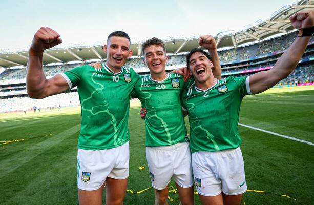 Limerick Hurling Team Celebrates Sixth All-Ireland Medal