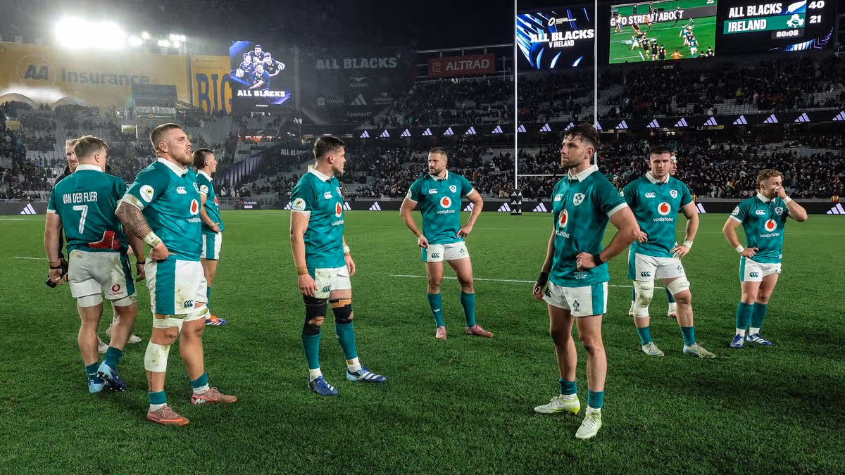 Ireland rugby players criticized by All-Blacks legend