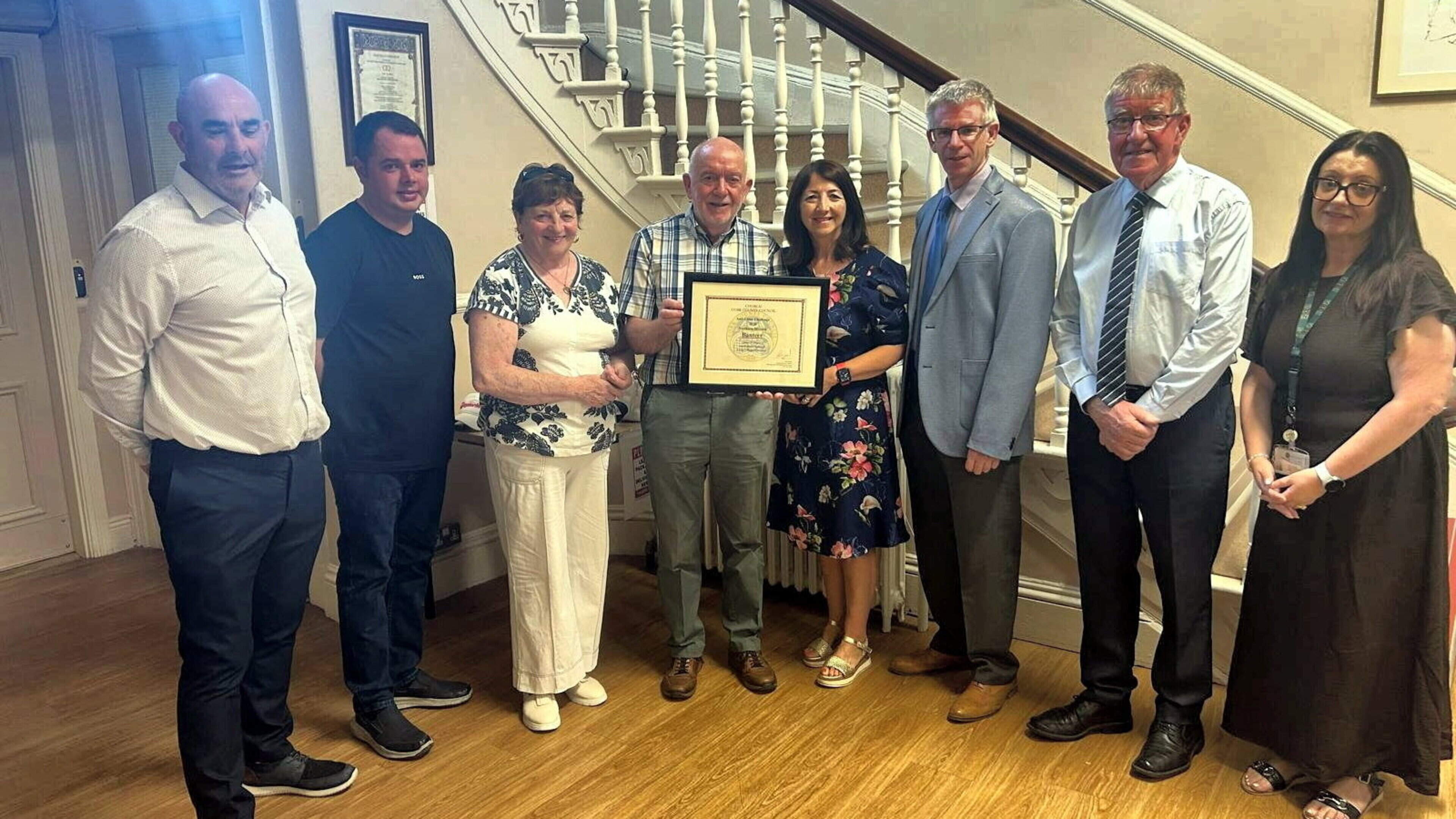 Banteer Tidy Towns Wins Litter Challenge Award