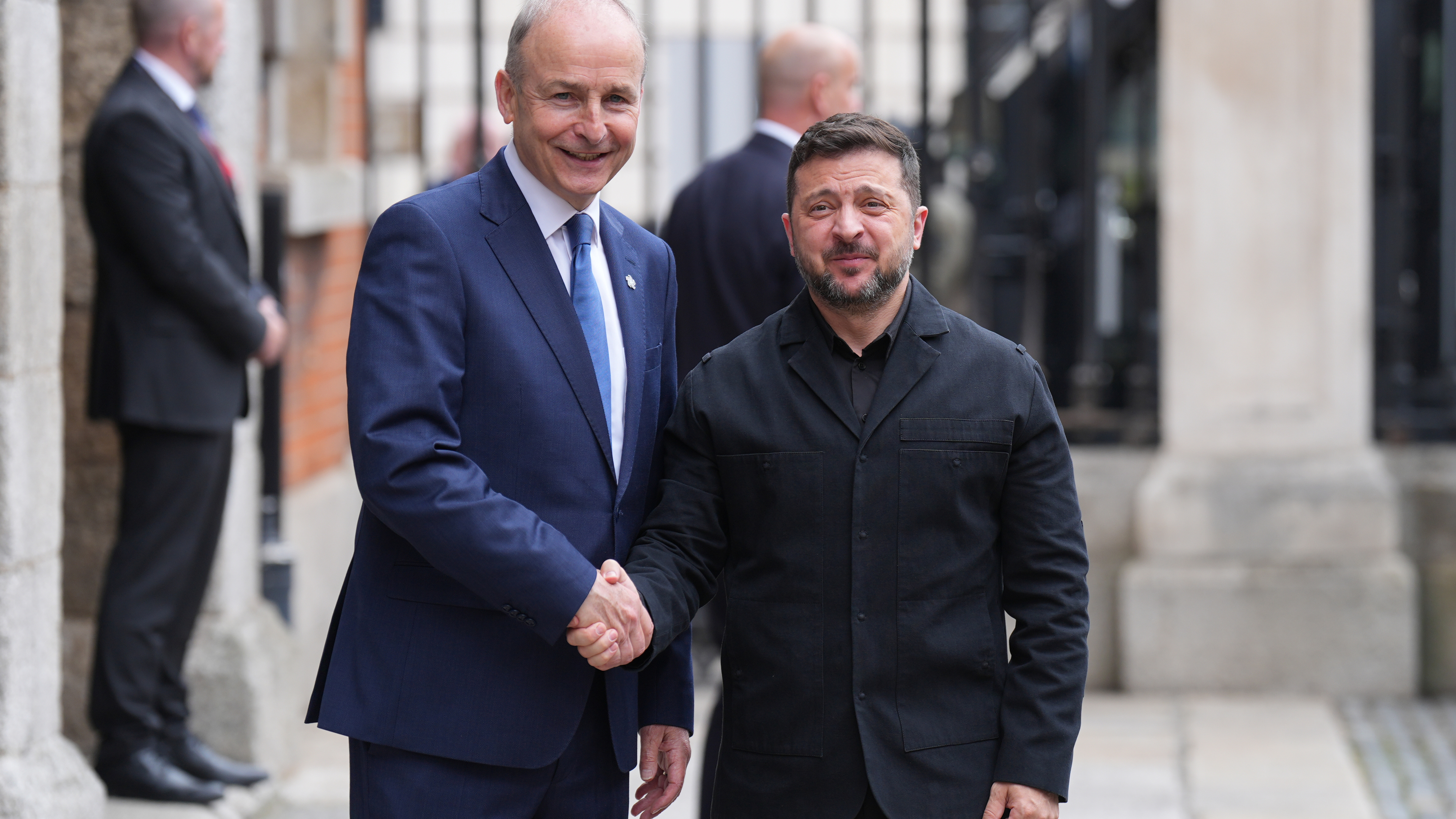 Micheál Martin Visits Ukraine Amid Political Crisis