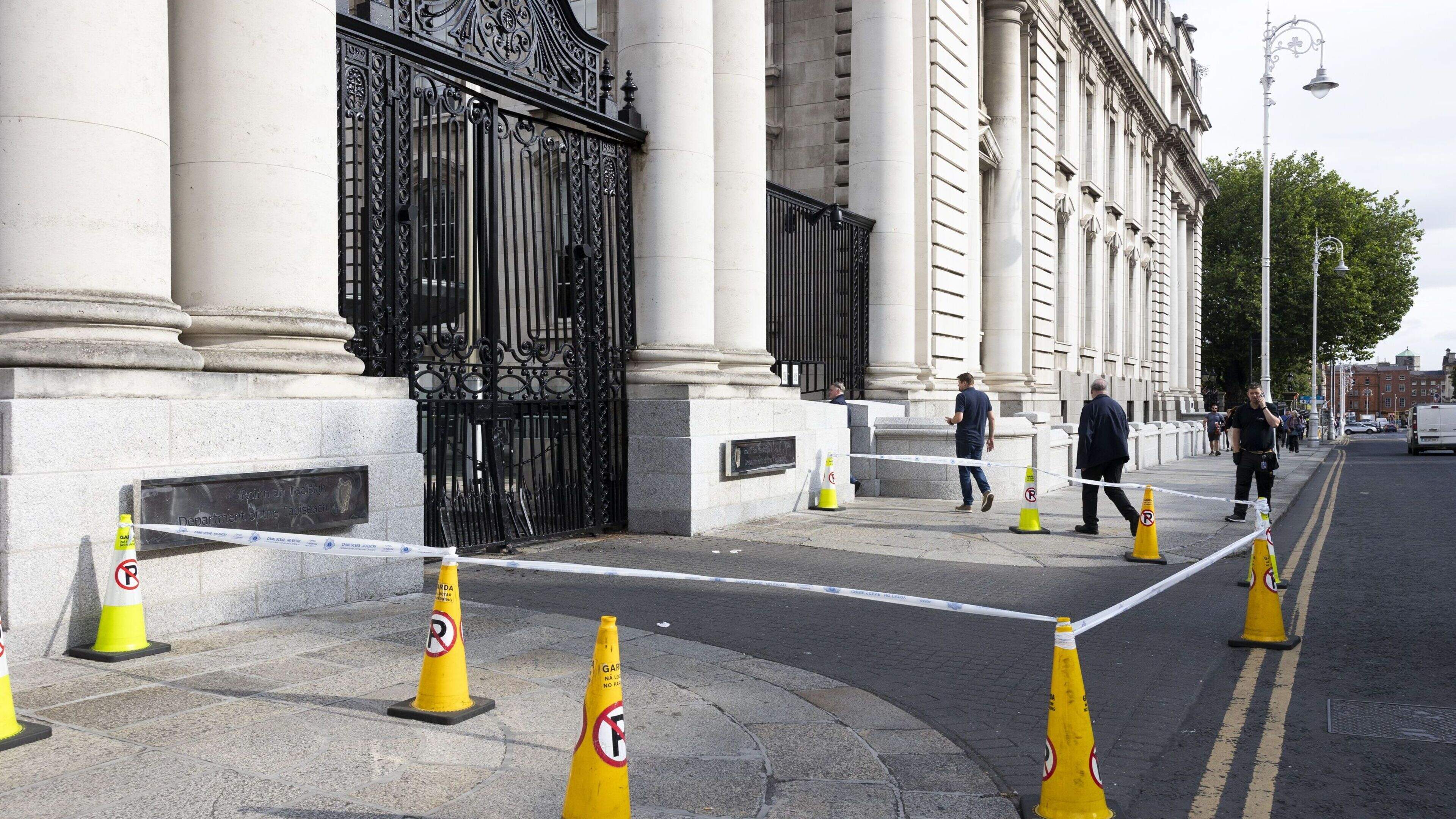 Leinster House Gates Repair Costs Over €100,000