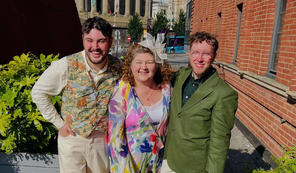 Cheryl Fergison Celebrates Son's Wedding
