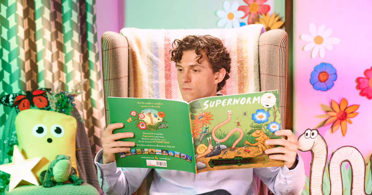 Tom Holland to Read CBeebies Bedtime Story