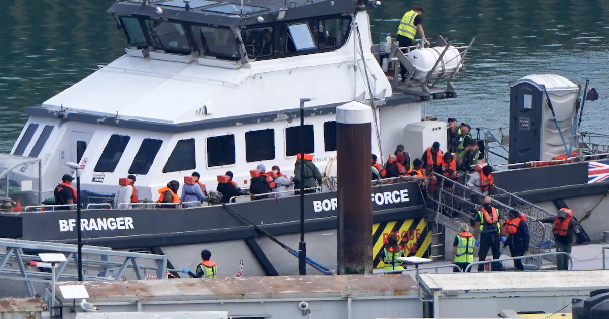 Small boat Channel crossings continue for second day
