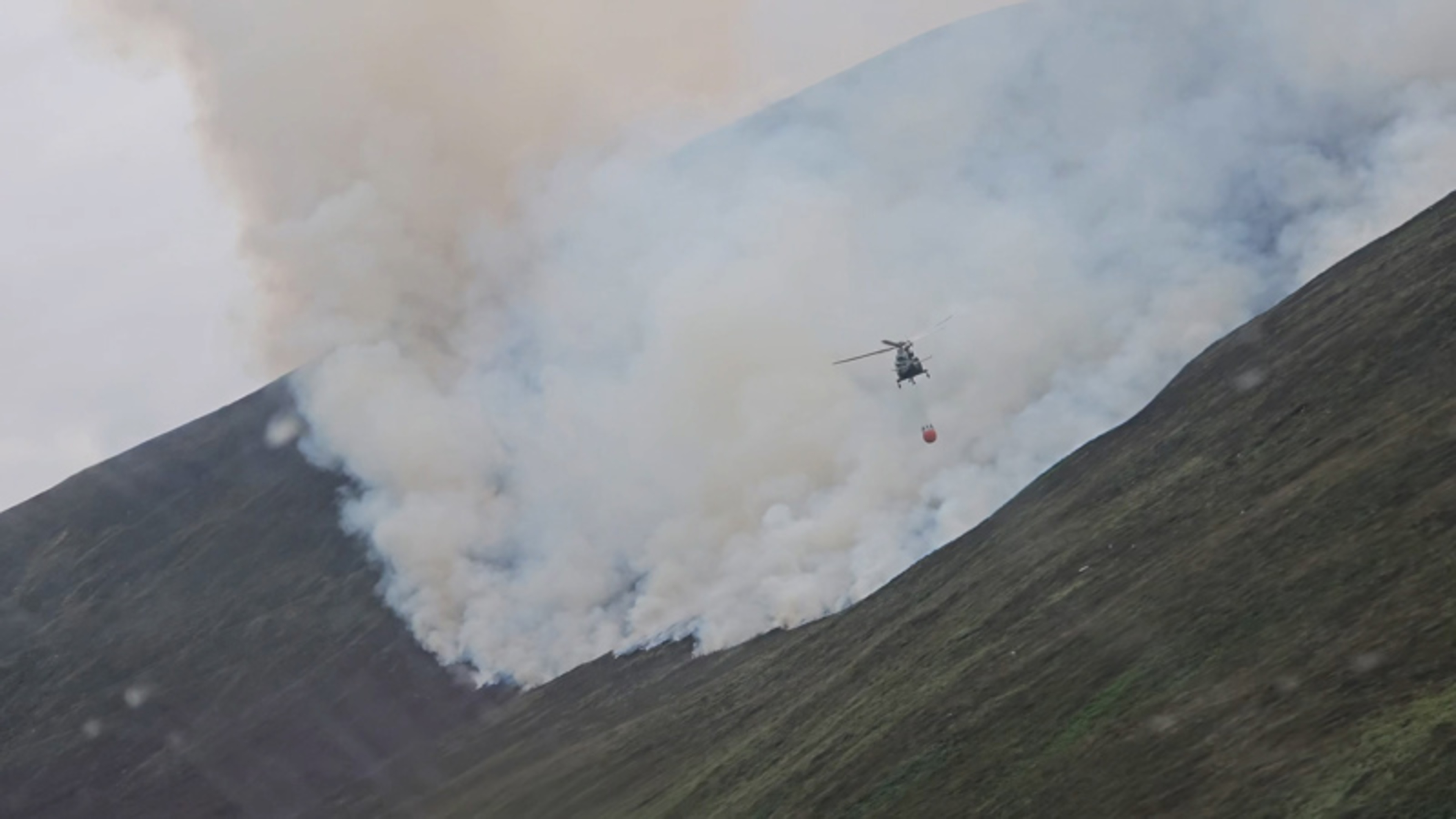 Wildfires Threaten Homes in Tipperary