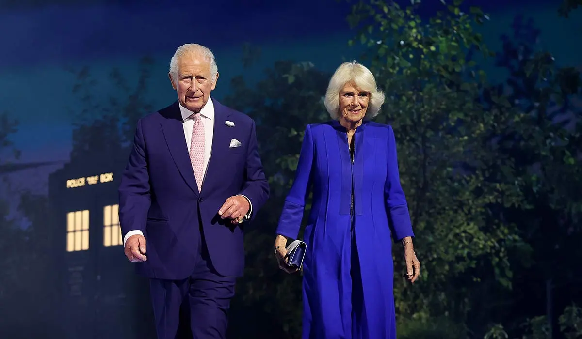 King Charles and Camilla Enter Games in Tardis
