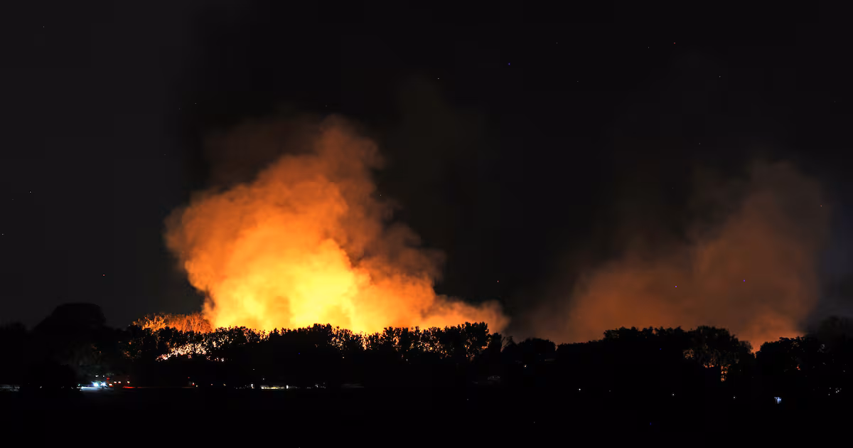 Residents evacuated after fertiliser explosion in Essex