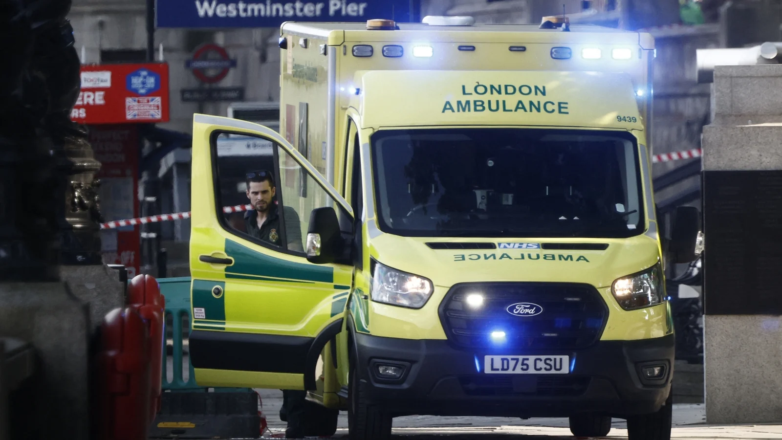 Five police officers injured in boat crash