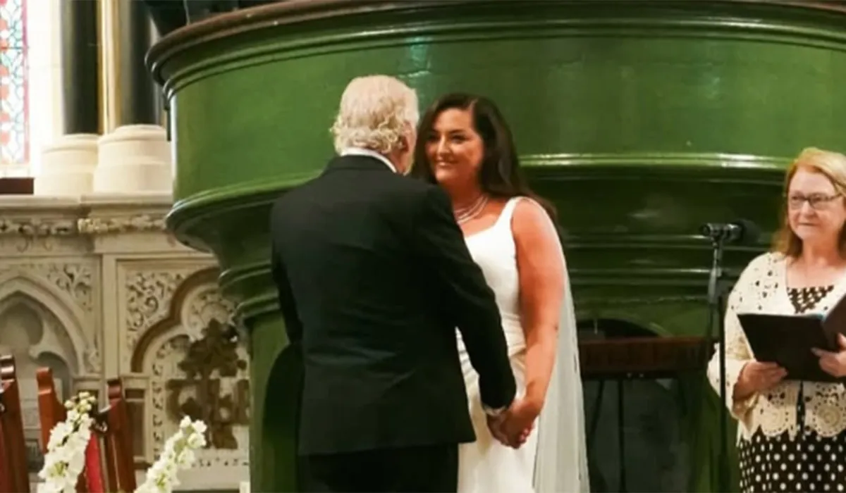 Jules Fallon Marries Adrian After 25 Years Together