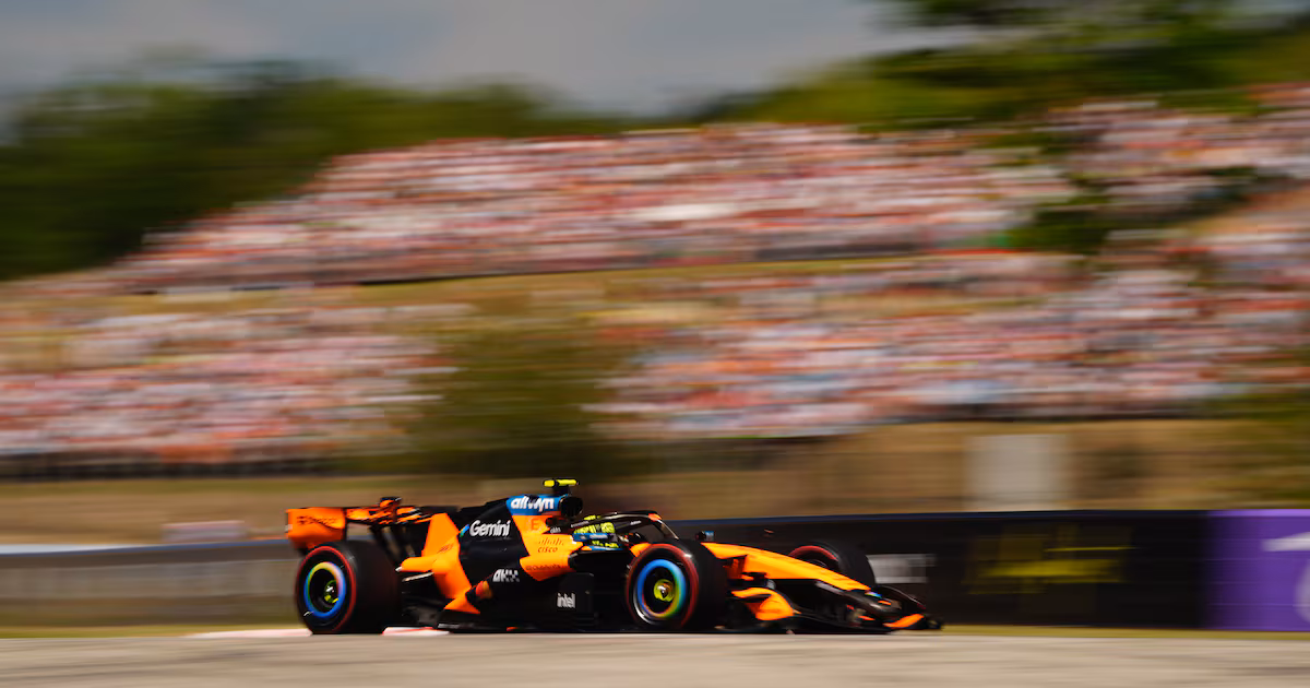Lando Norris Tops Final Practice in Hungary