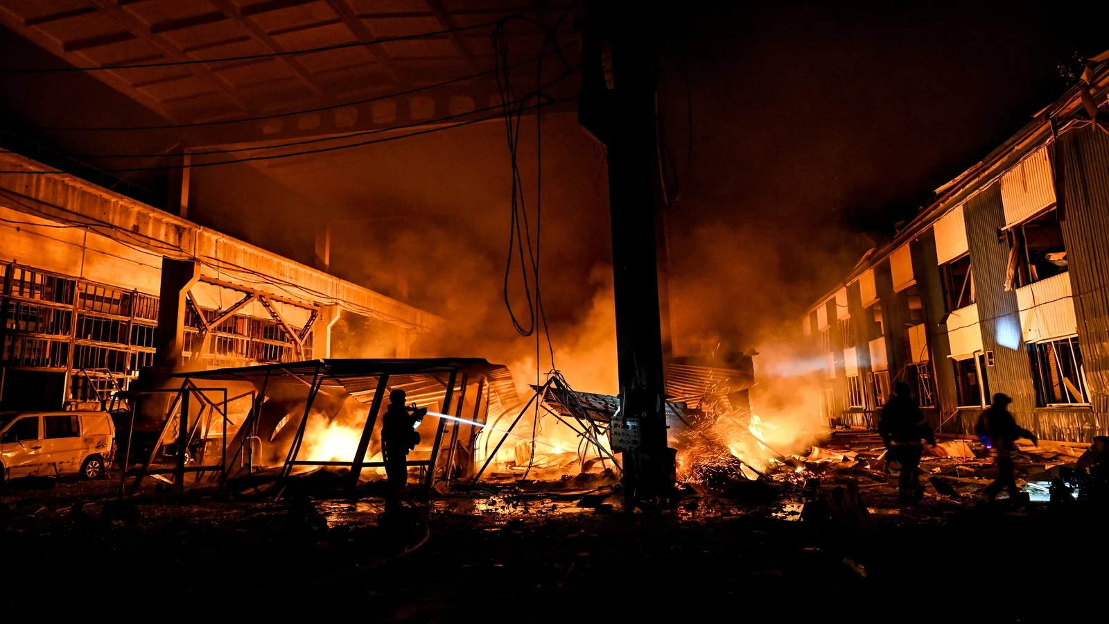 At least 16 killed in Russia-Ukraine strikes