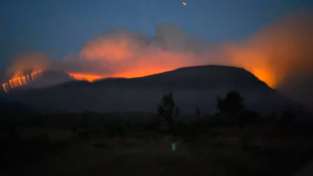 Residents Evacuate as Wildfire Rages in Scotland