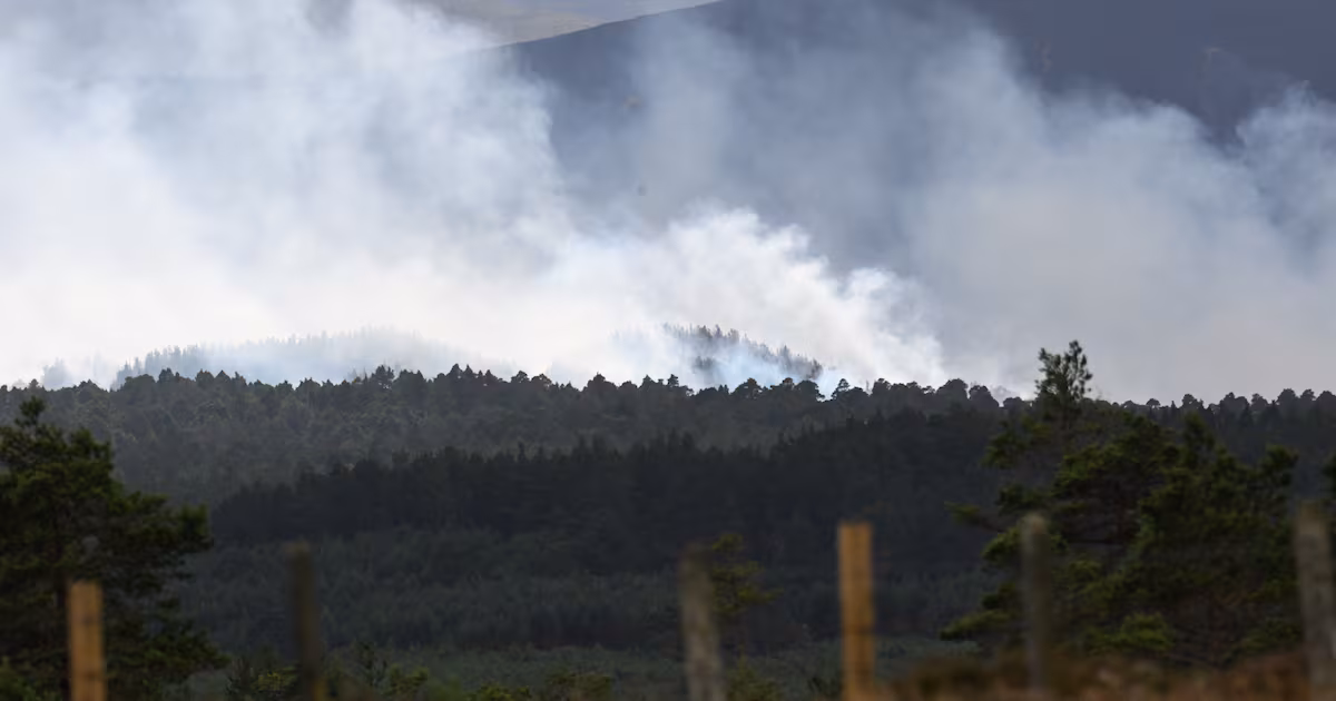 Cairngorms fire no longer an immediate threat