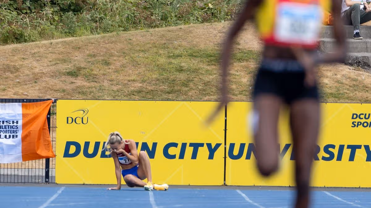 Sharlene Mawdsley Injured at National Championships