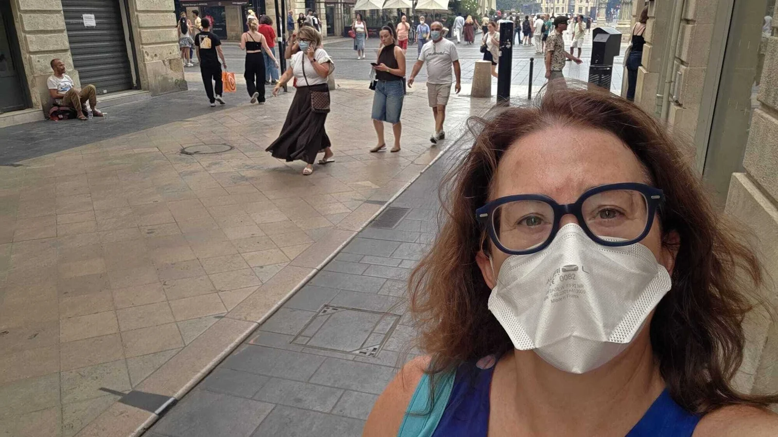 Irish Woman Struggles Amid Bordeaux Wildfires