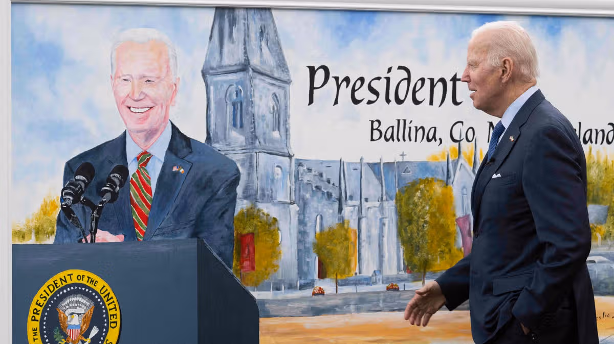 Biden Celebrates Mayo's All-Ireland Victory