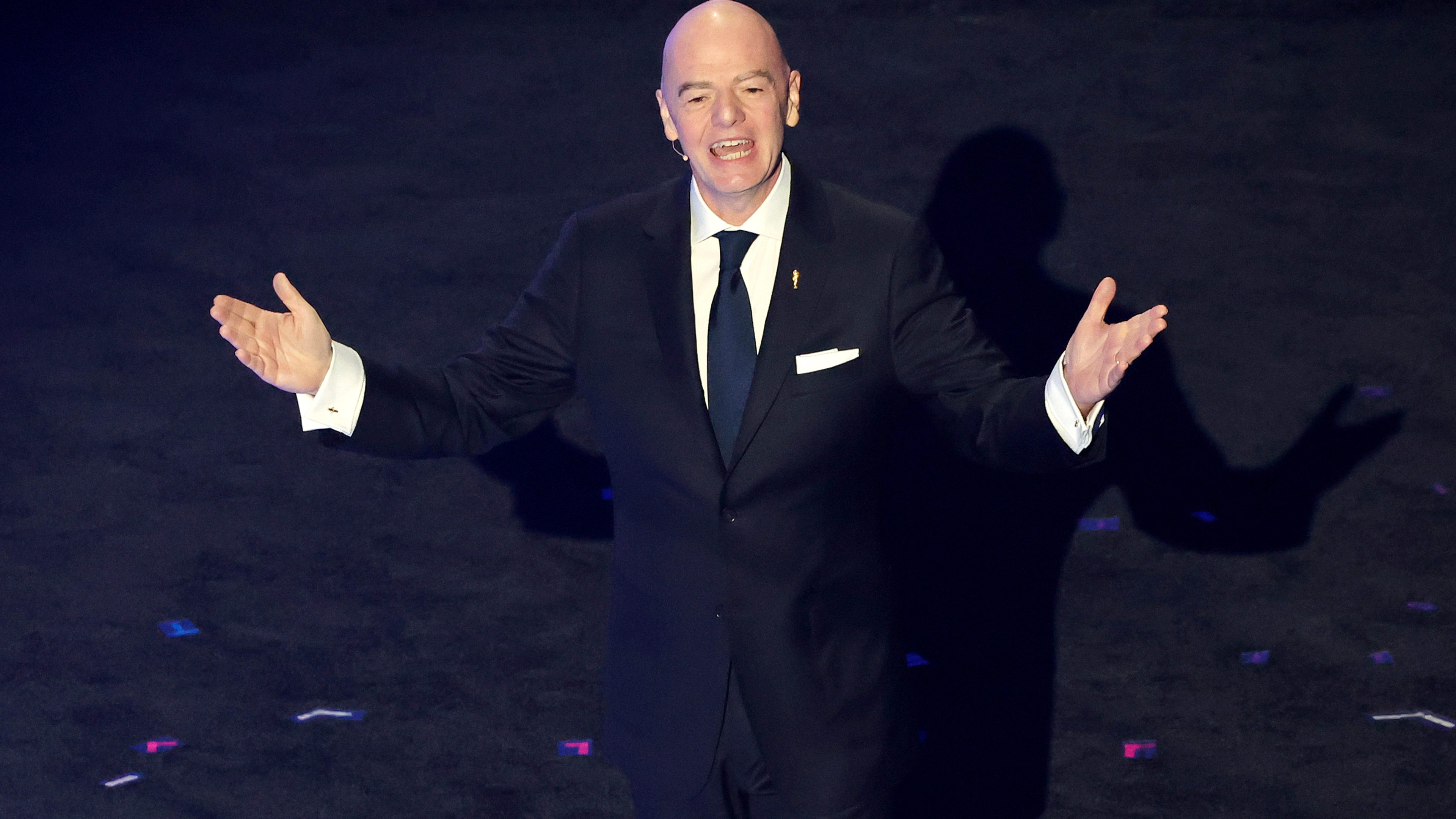 Infantino defends against critics' hate accusations