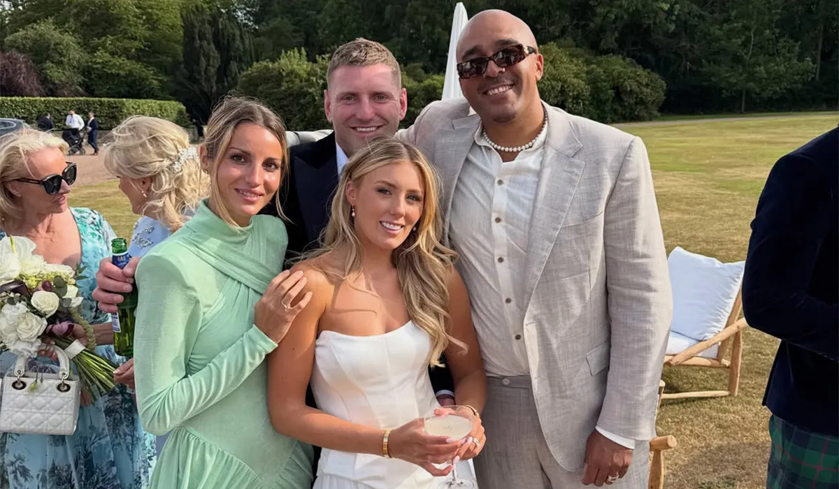 Simon Zebo Attends Finn Russell's Wedding in Scotland