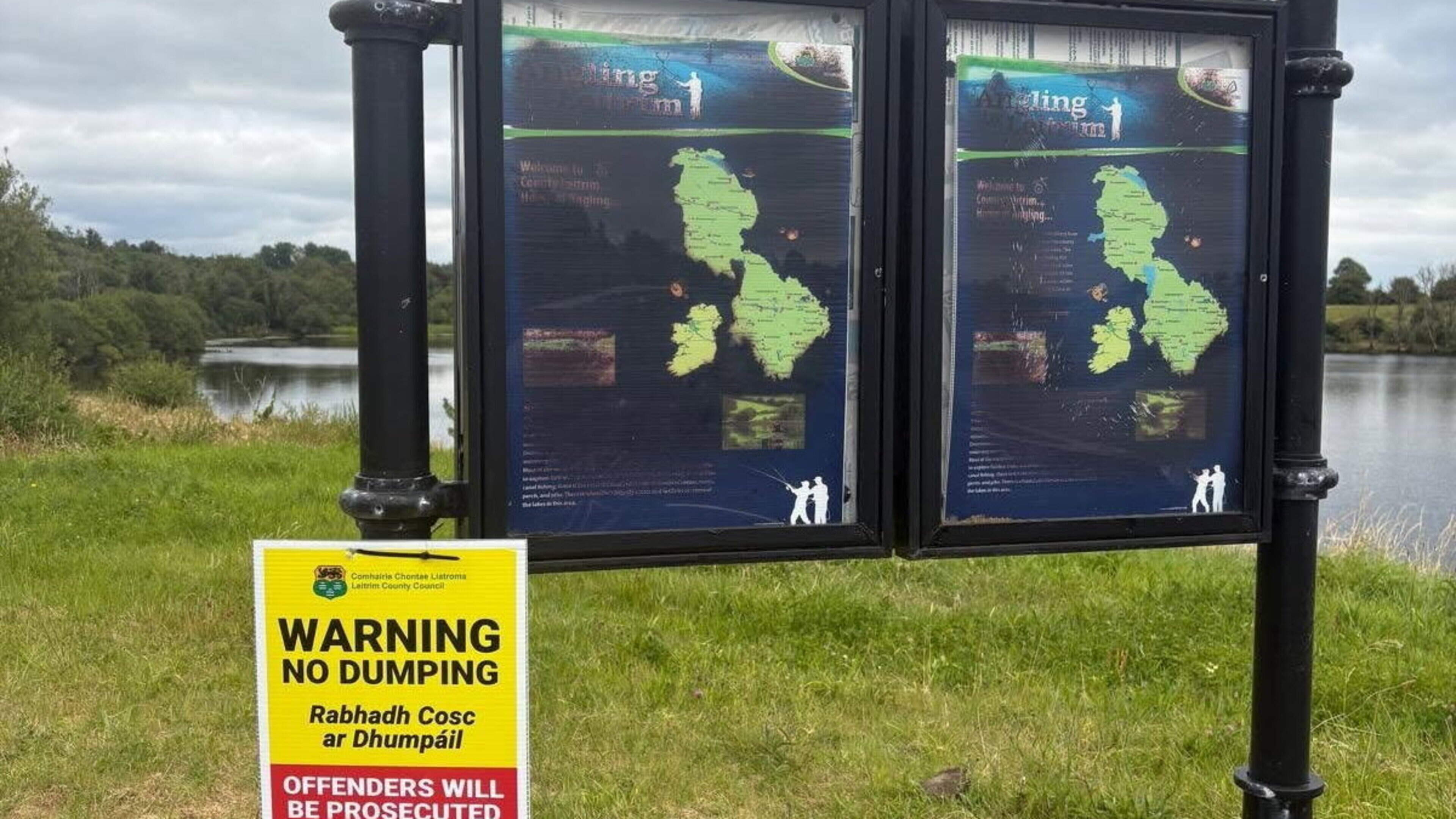 Leitrim Council Installs Signs Against Littering