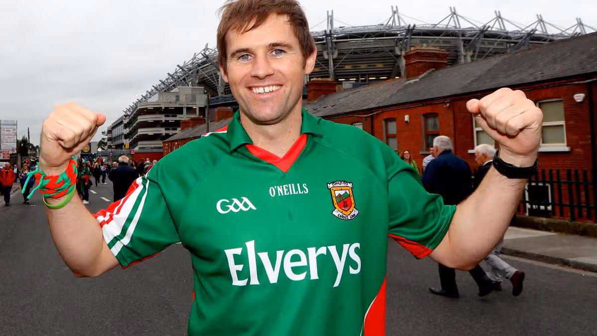 Kilbane Celebrates Mayo's Historic All-Ireland Victory