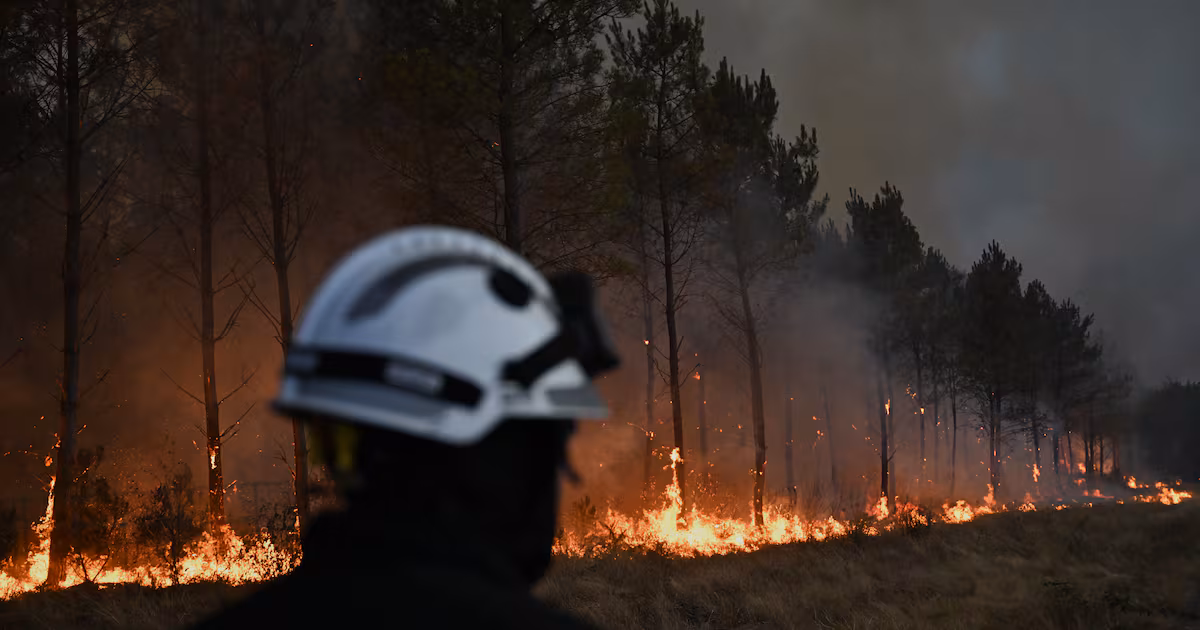 Wildfires Displace 220,000 in France and Spain