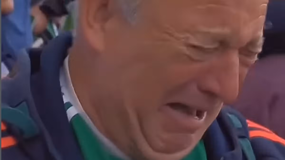 Mayo Fan Celebrates Historic All-Ireland Victory