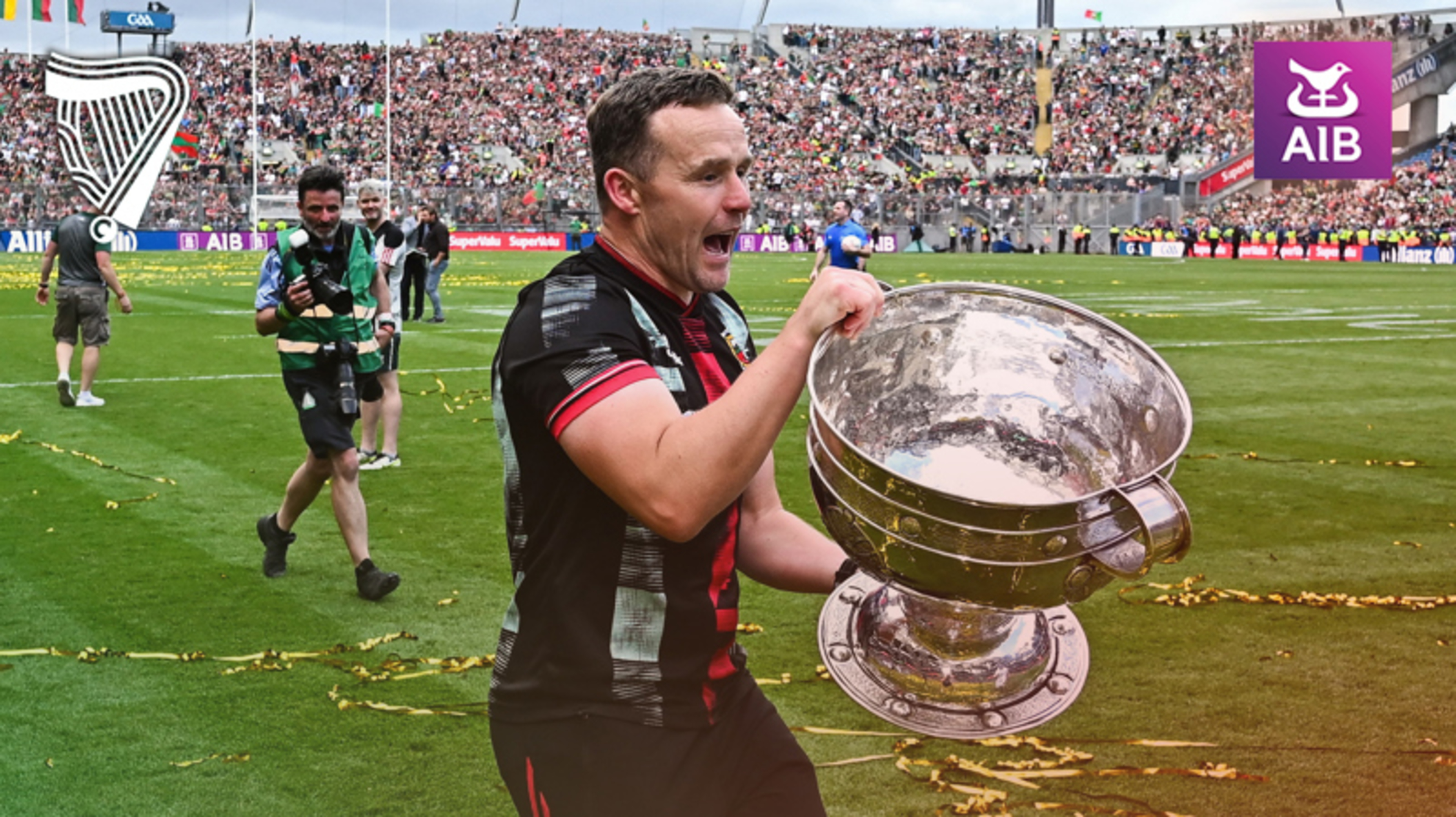 Mayo celebrates historic Sam Maguire victory