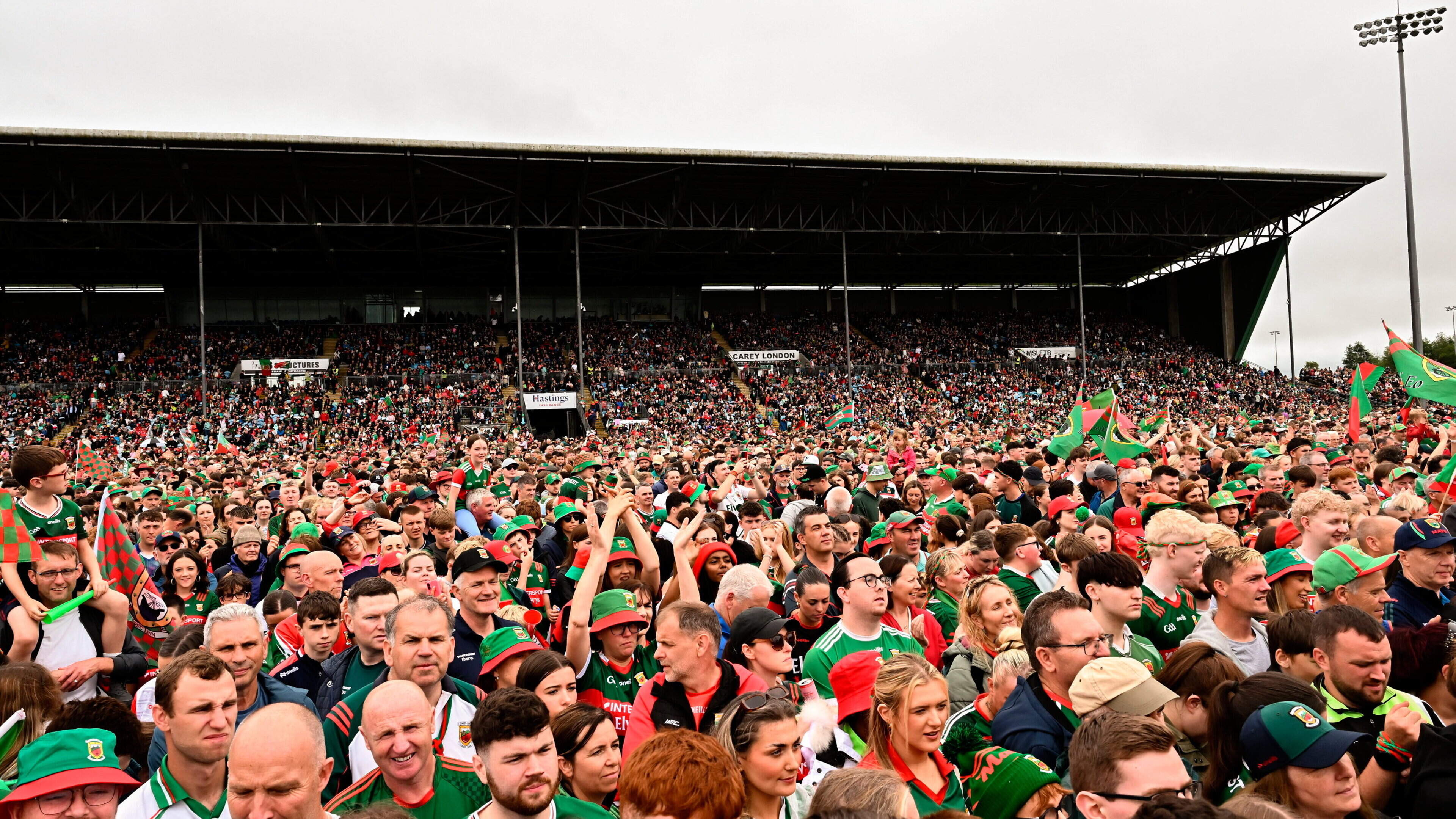 Mayo GAA Celebrates All-Ireland Victory Homecoming