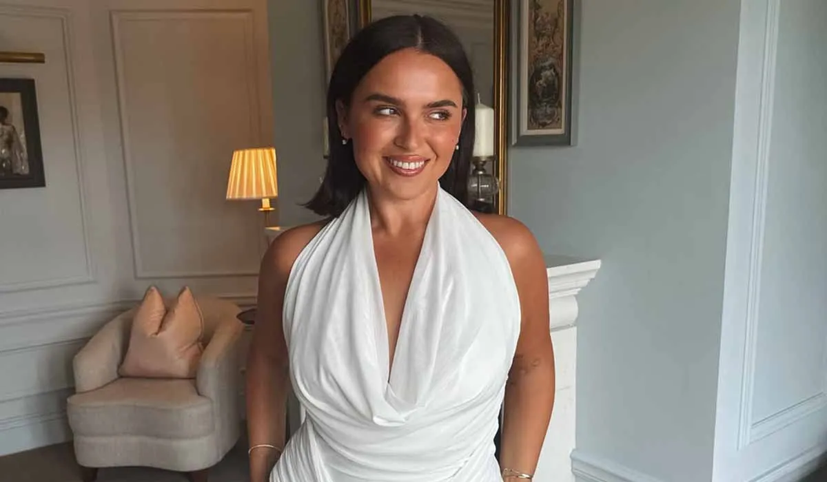 Aideen Kate Kicks Off Second Wedding in Glam Style
