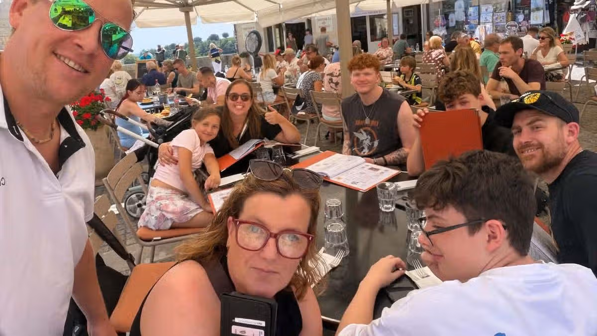 Irish Family Faces Wildfires in France