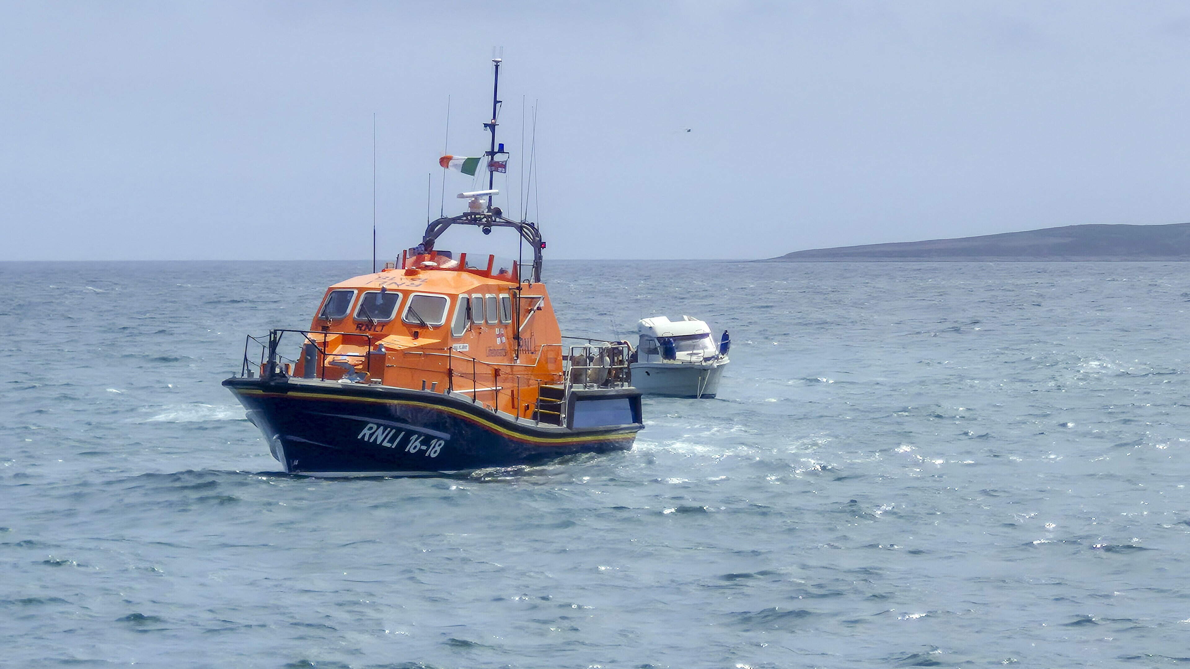 RNLI Rescues Crew from Disabled Motorboat