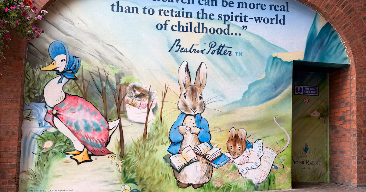 Beatrix Potter Murals Unveiled in Carlisle