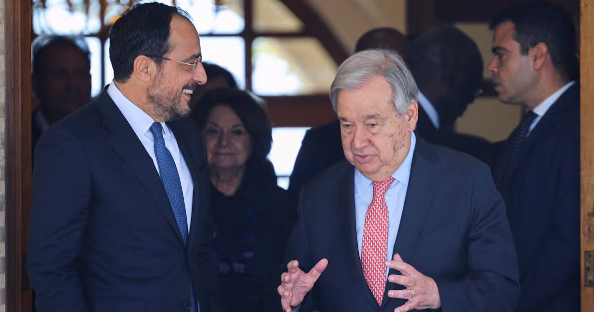 UN chief makes rare Cyprus visit