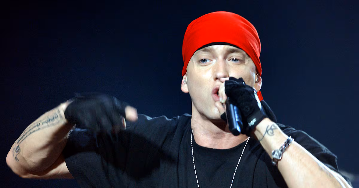 Eminem to auction over 100 signed trainers