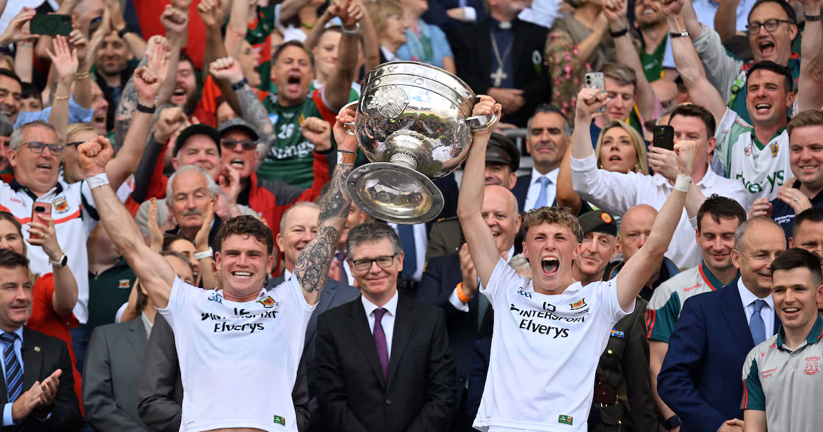 Jordan Flynn Celebrates All-Ireland Win with Brother