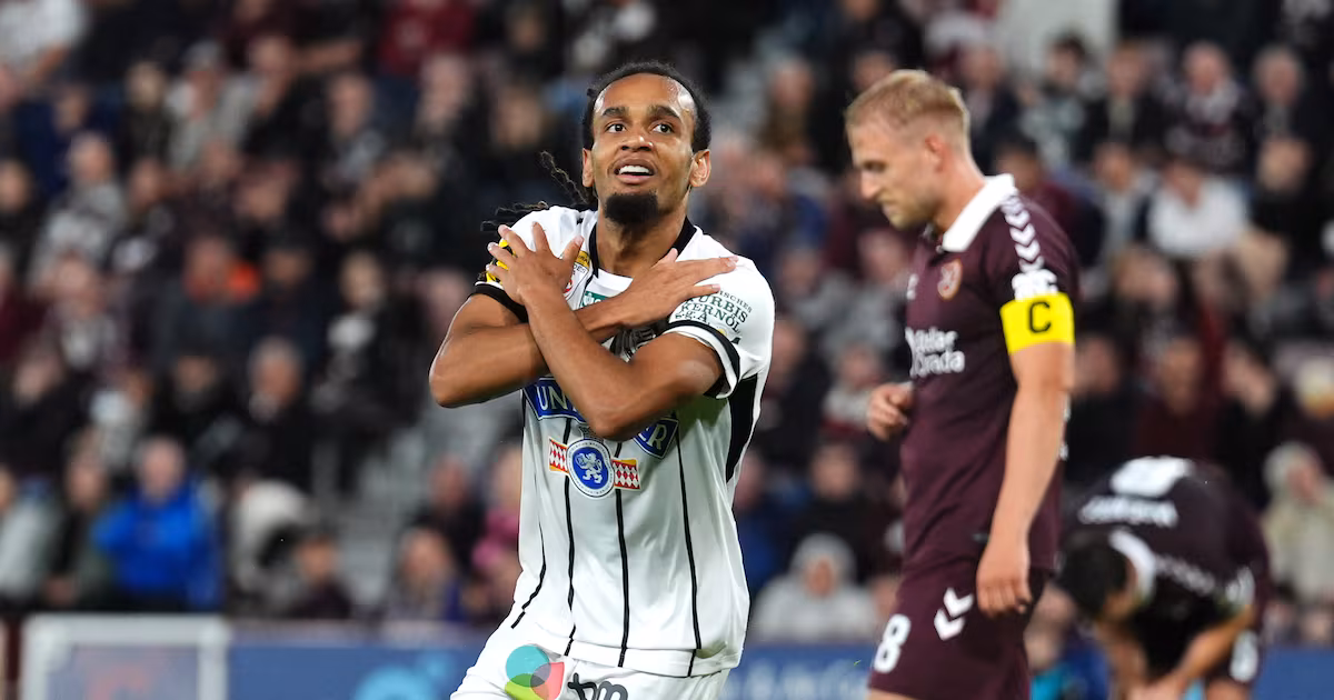 Hearts eliminated from Champions League by Sturm Graz