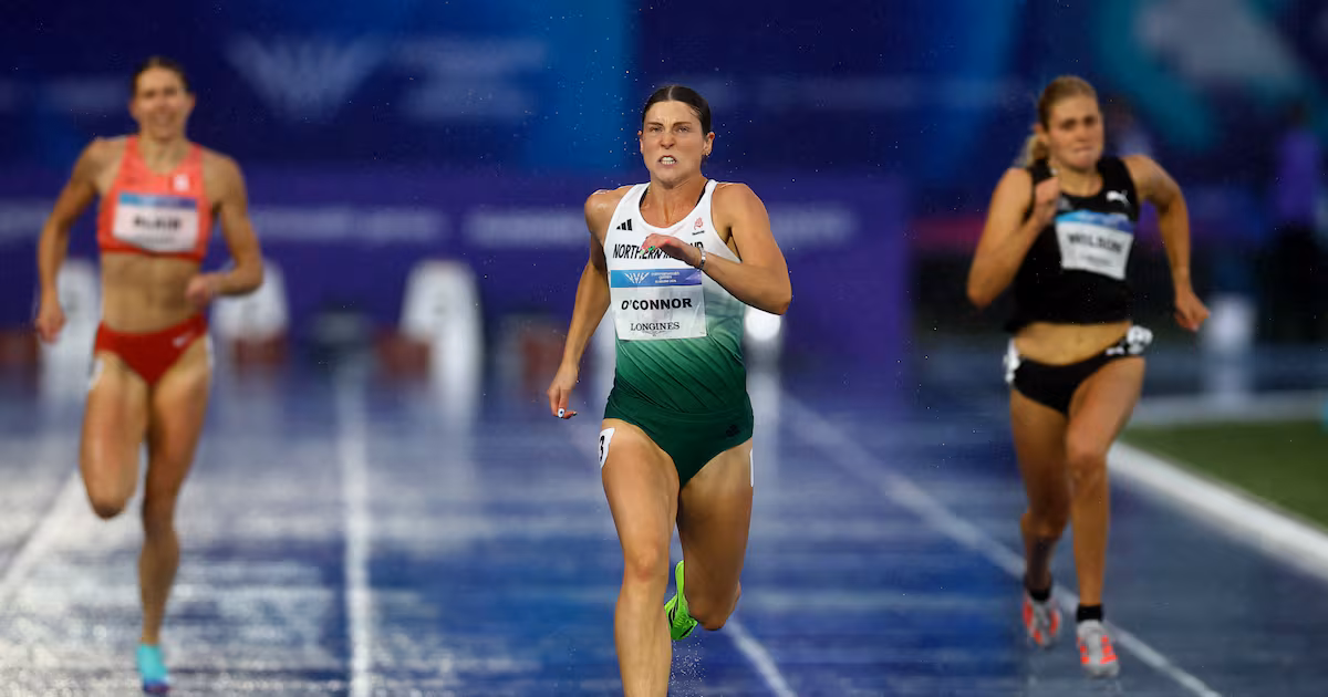 Kate O’Connor Leads Heptathlon Despite Shot Put Frustration