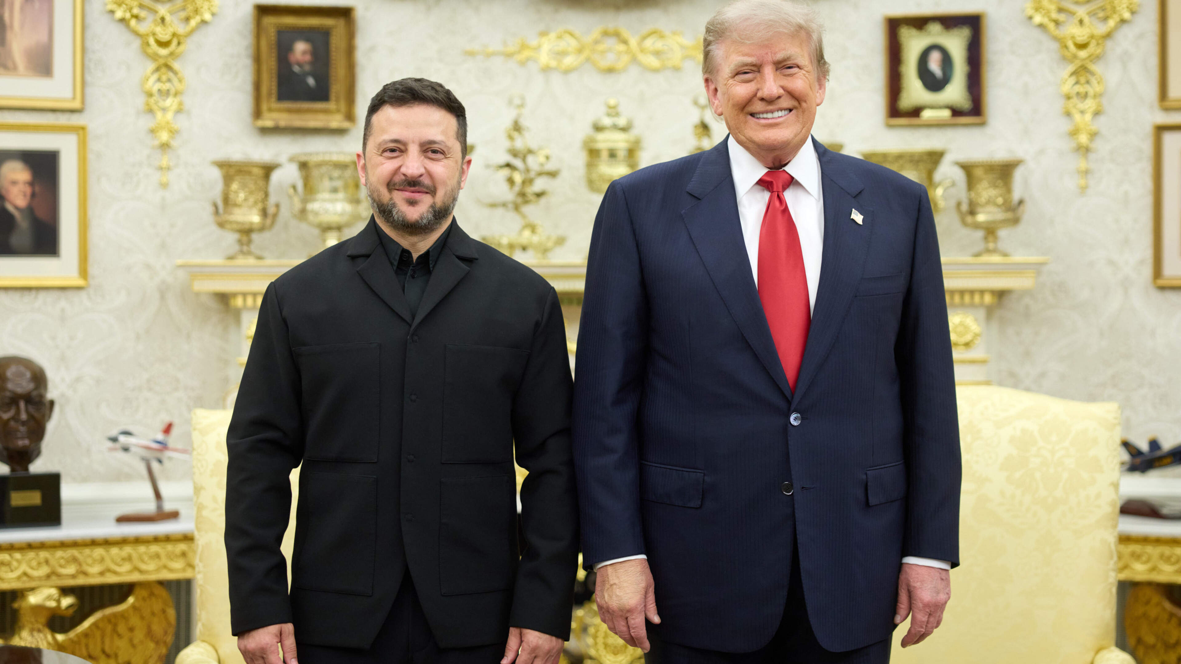 Zelensky Meets Trump to Discuss Air Defences