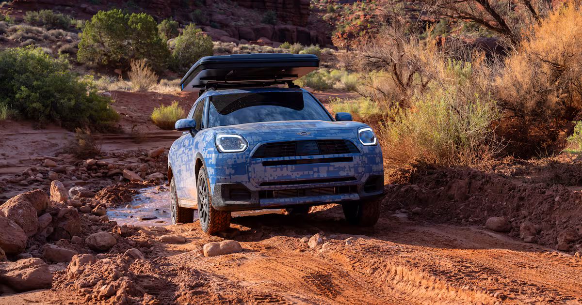 Mini Countryman Prototype Tested in Rocky Mountains