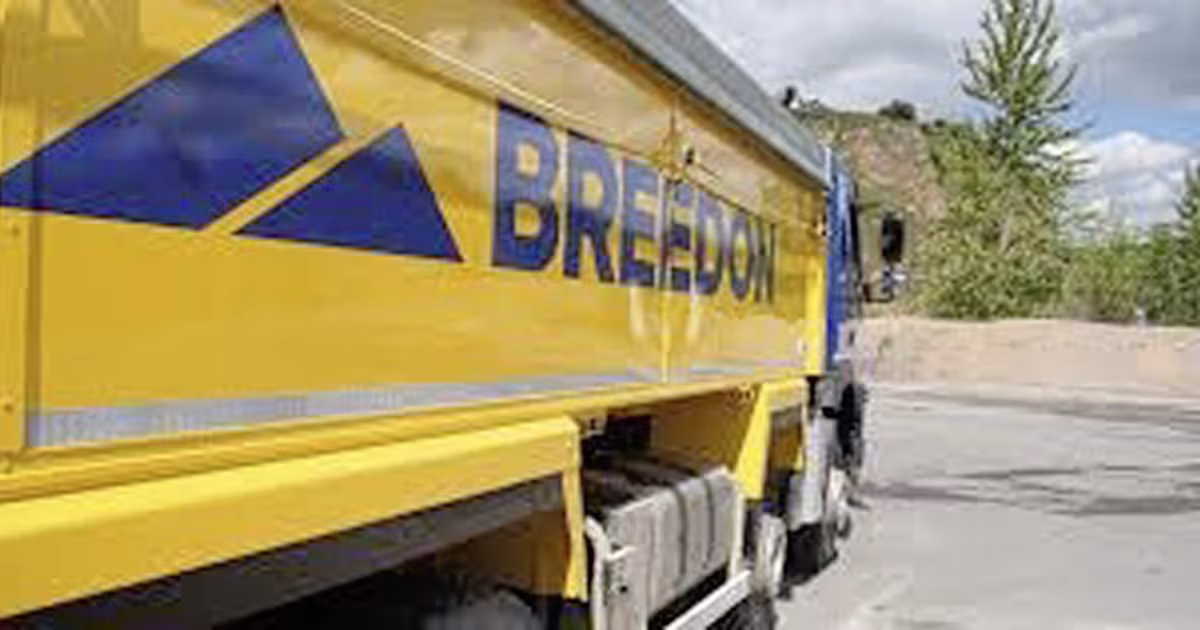 Construction giant reports solid first half performance