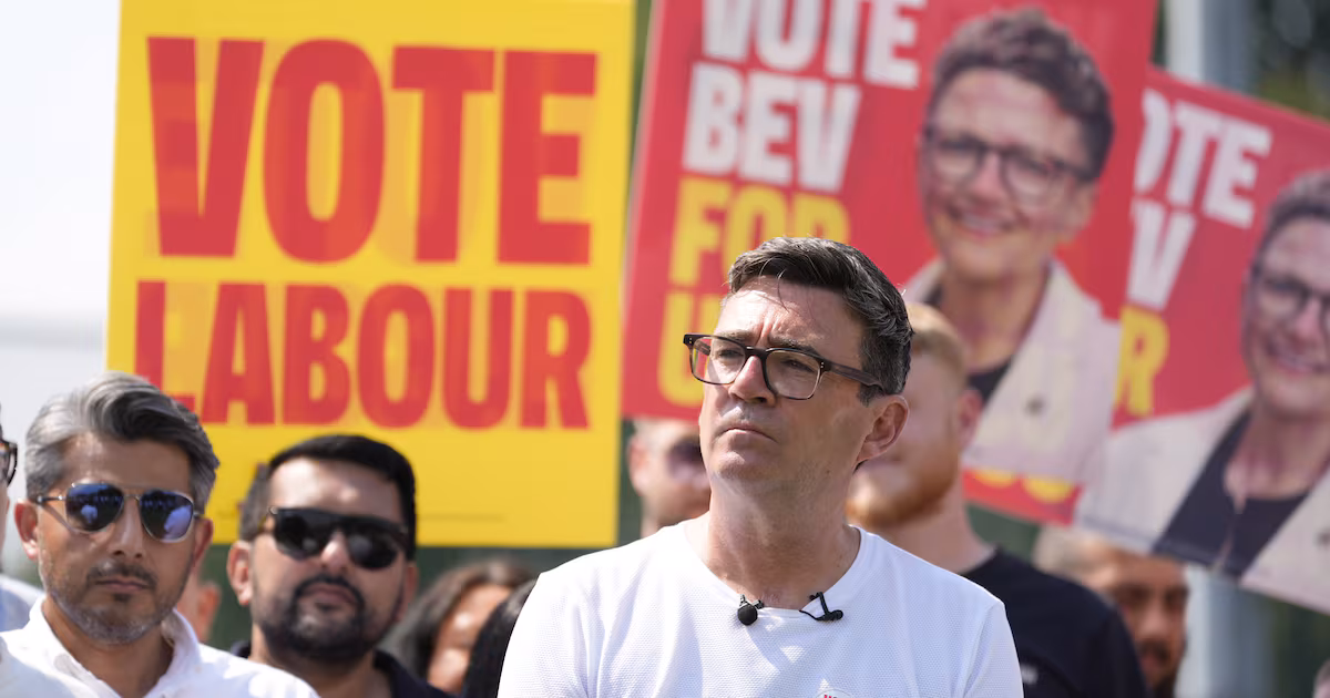 Andy Burnham urges support for Labour candidate in by-election