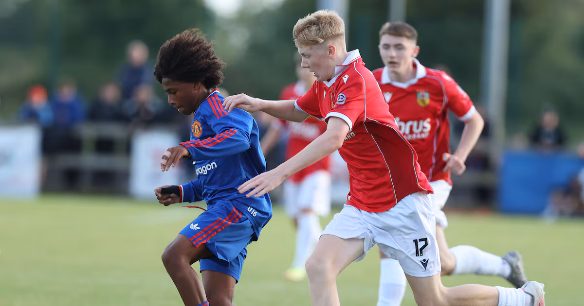 Co Antrim Draws with Manchester United